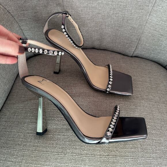 NWOT: Marc Fisher Karima Rhinestone Heels - Picture 1 of 7